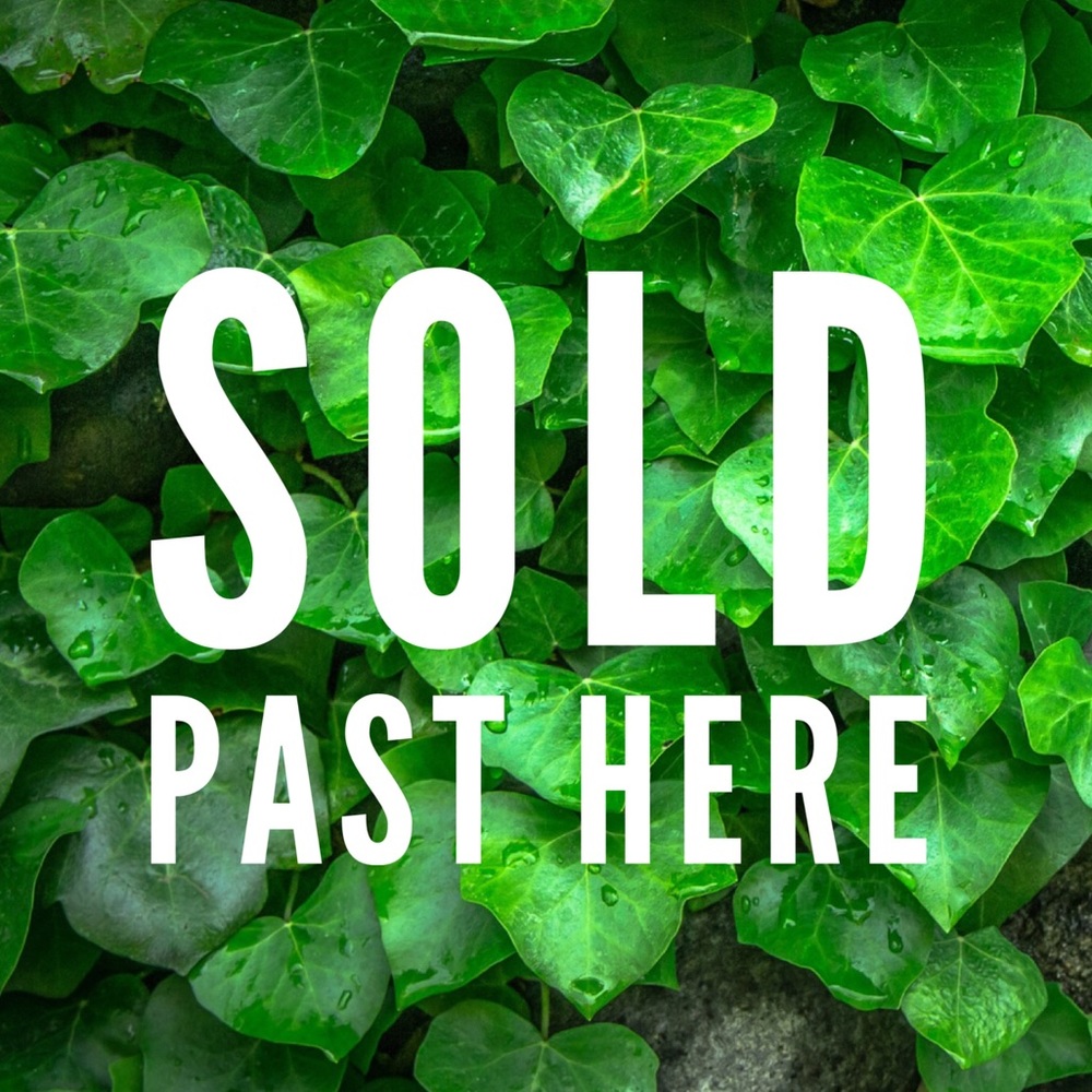 Everything past here is sold!